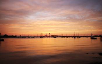 Sunset Over Narragansett Bay